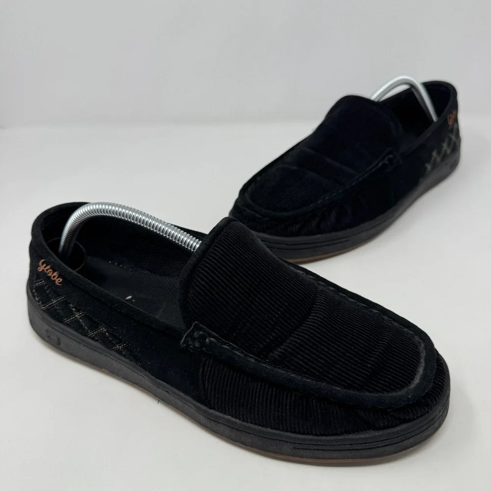 Globe Slip On Casual Skate Shoes Black Men's Size 10